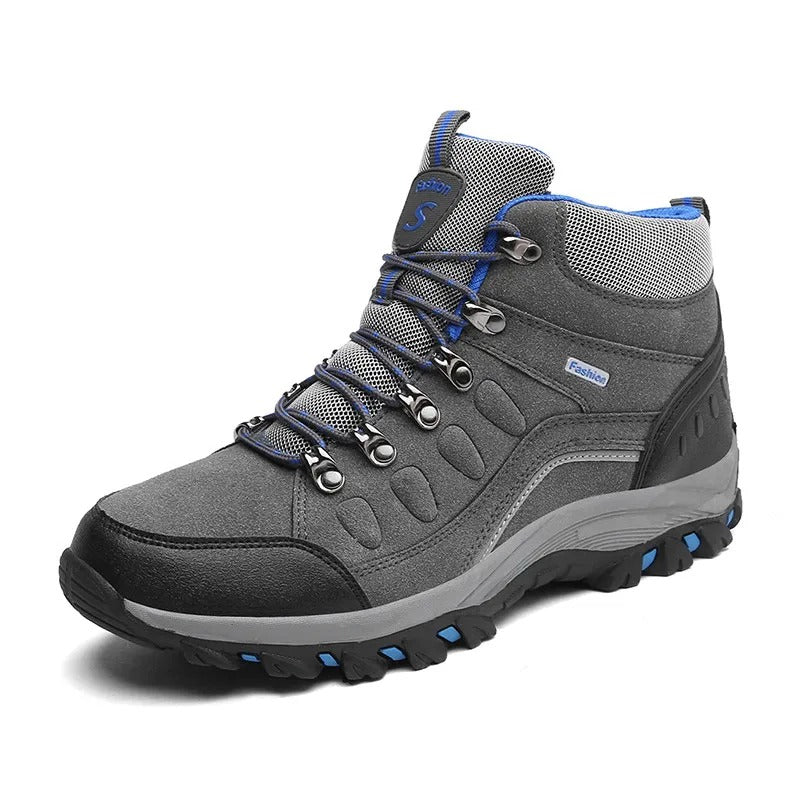 Bottes de randonnée imperméables unisexe – Bottes de trekking robustes plein air pour hommes et femmes avec adhérence tous terrains et soutien de la cheville - Image 8