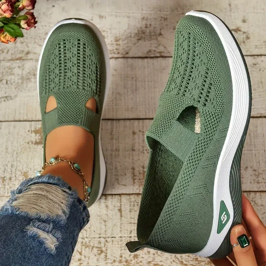 Chaussures confort femme slip-on – Respirantes avec semelle légère pour tous les jours - Image 12