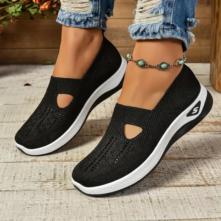 Chaussures confort femme slip-on – Respirantes avec semelle légère pour tous les jours - Image 4