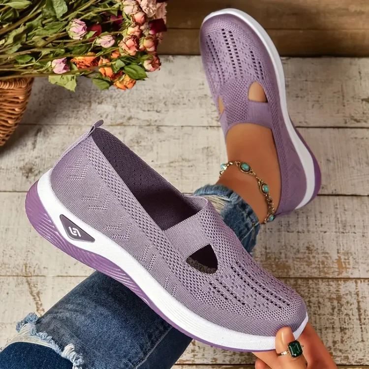 Chaussures confort femme slip-on – Respirantes avec semelle légère pour tous les jours - Image 9