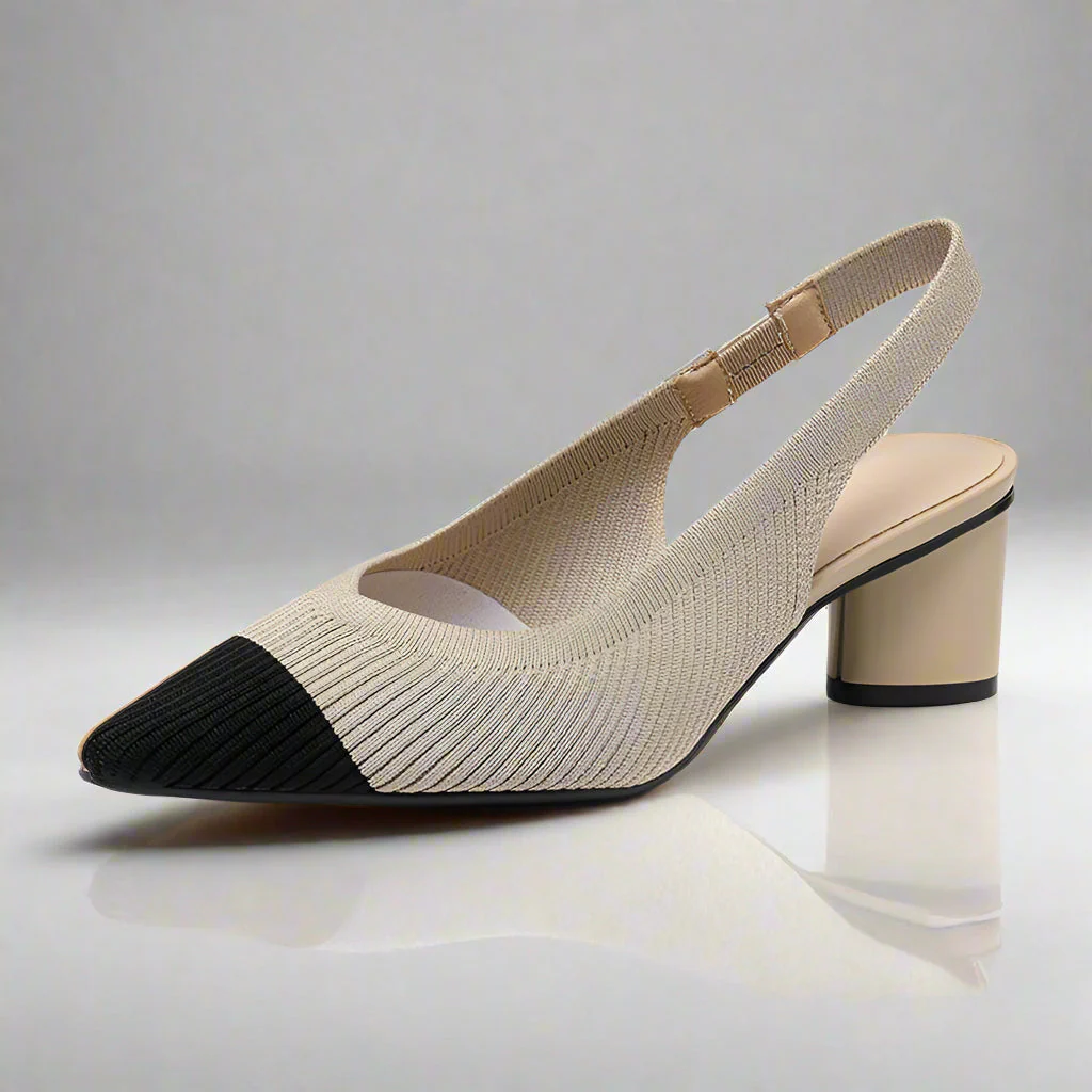 Chaussures femme à bout pointu – Talon carré stable et chic - Image 4