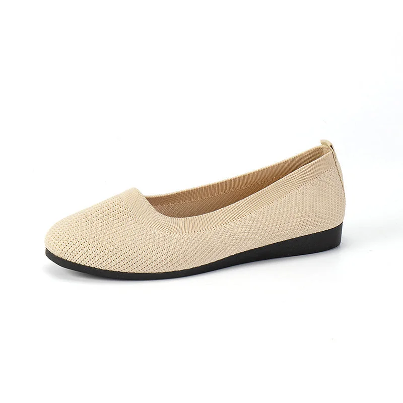 Chaussures Plates Femme Antidérapantes en Maille Légère – Confort Respirant pour Travail et Marche - Image 7