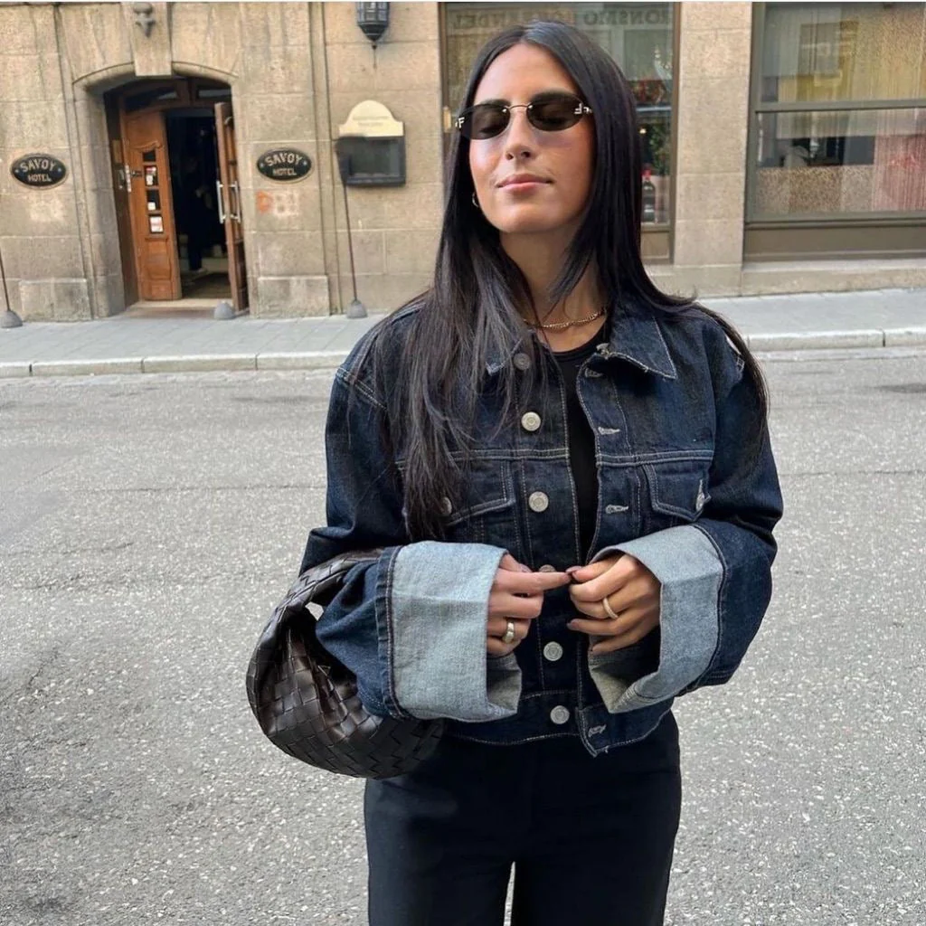 Ensemble en denim chic et stylé pour femmes - décontracté, élégant - Image 8