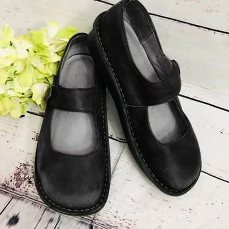 Femme Daim Brock sculpté Confortables  Chaussures – Style Élégant et Semelle Flexible - Image 8