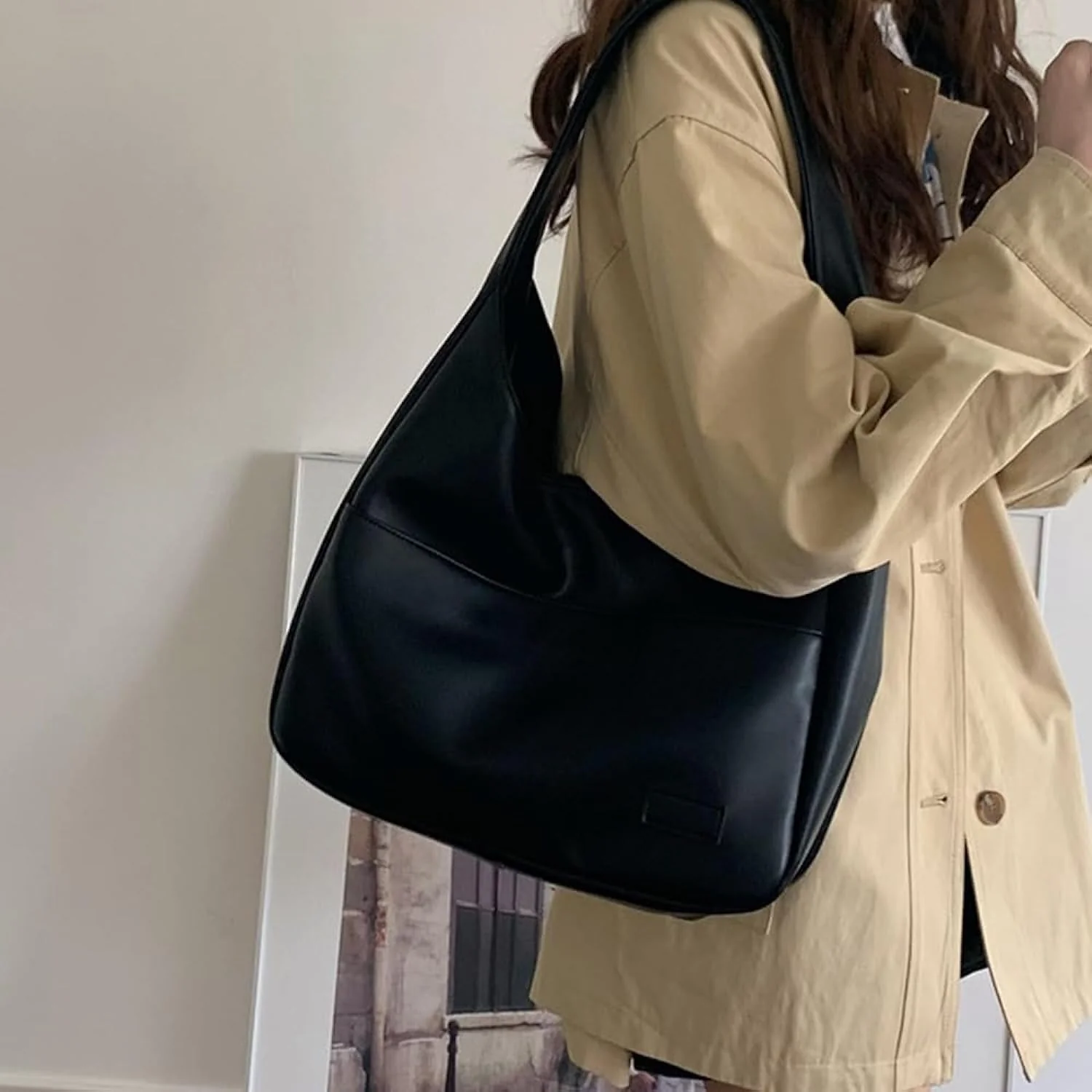 Femme Élégant Épaule Cuir Spacieux Premium Sac – Raffiné et Durable - Image 5
