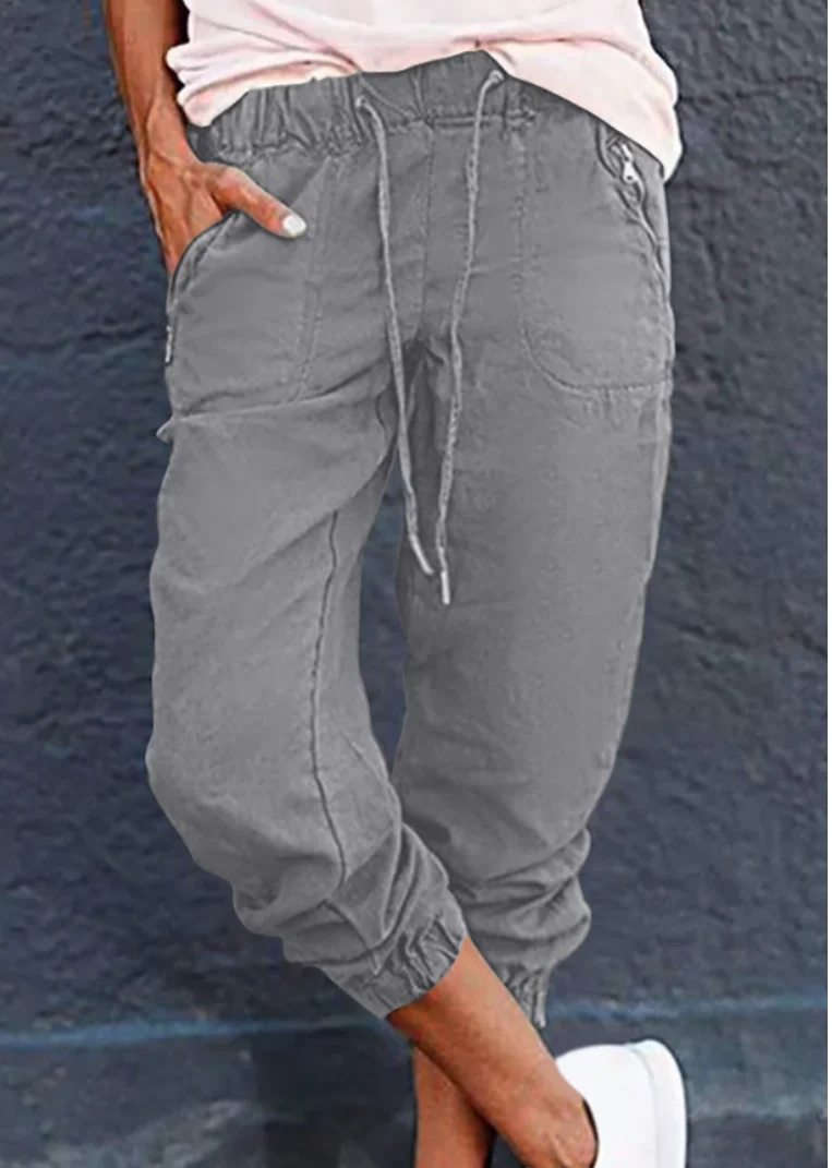 Pantalon Cargo Femme Élégant - Image 3