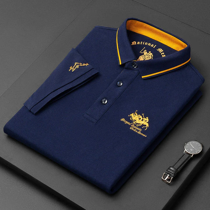 Polo Homme Premium Élégant Stylé Luxe – Respirant, Coupe Classique, Coton Doux, Tee-shirt Décontracté - Image 5