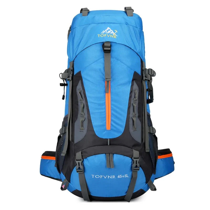 Sac à dos de randonnée étanche 60L – Grand sac extérieur pour camping, trekking et voyage - Image 15