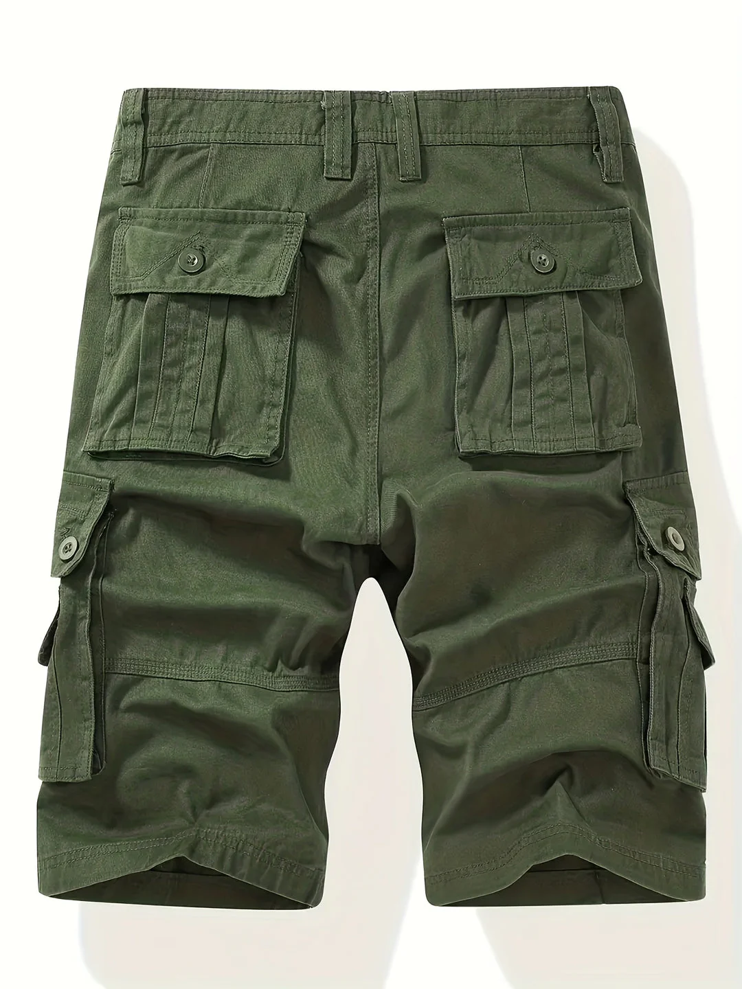 Short cargo homme été – Bermuda multipoches avec ceinture incluse - Image 6