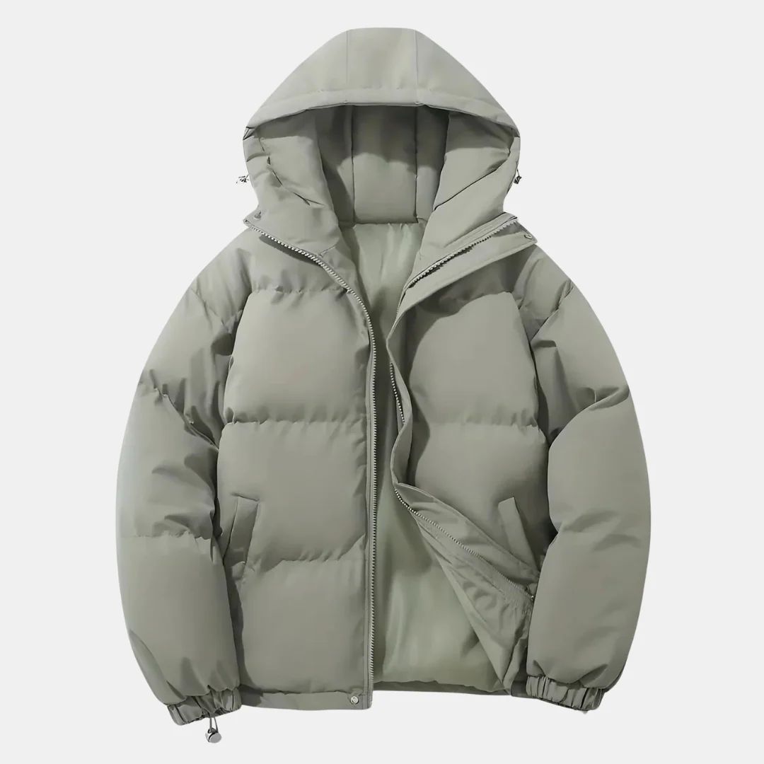 Veste bombardier classique d'hiver pour hommes avec capuche - Image 5