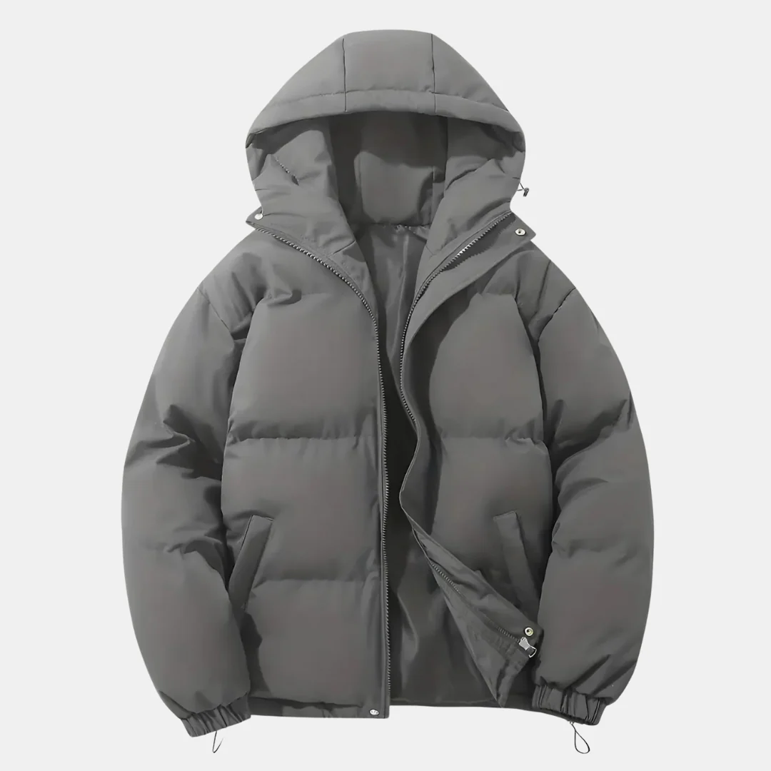 Veste bombardier classique d'hiver pour hommes avec capuche - Image 6