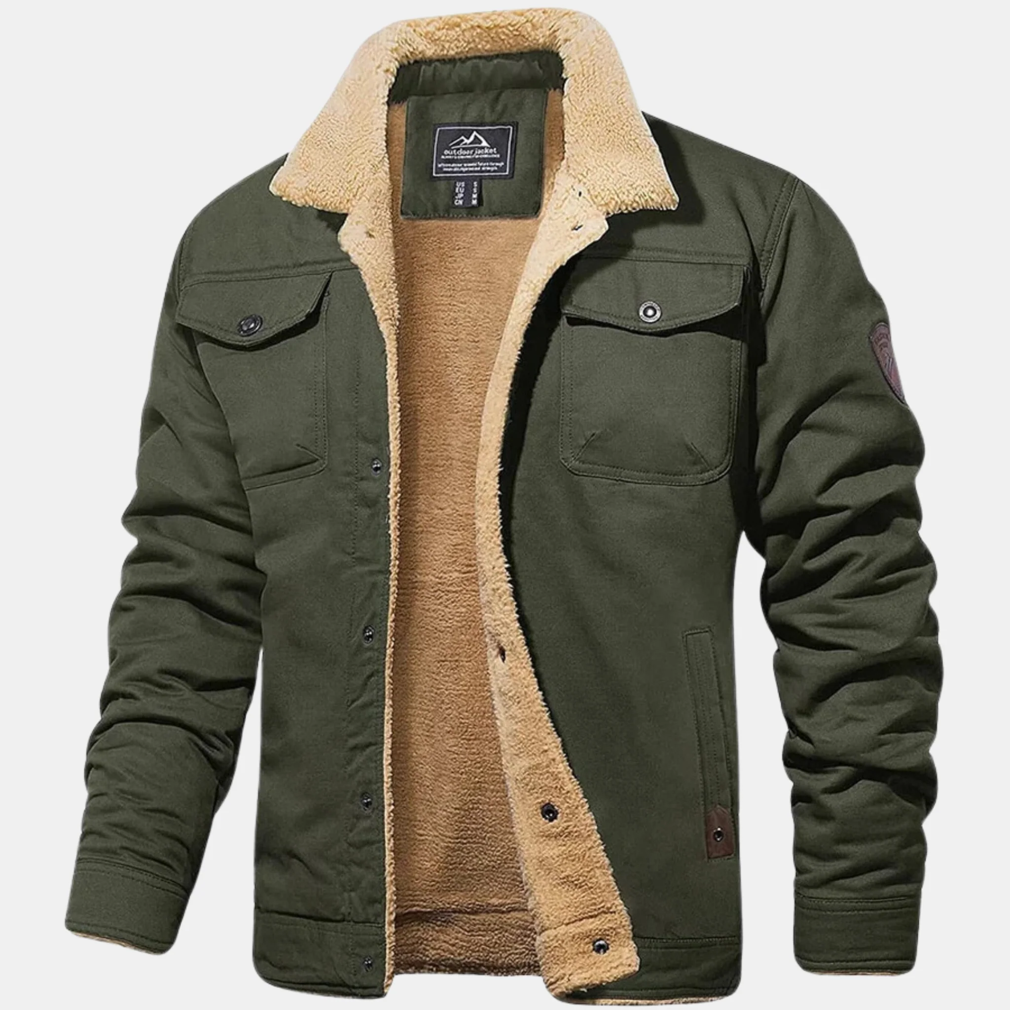 Veste bombardier classique vintage pour homme - Image 5