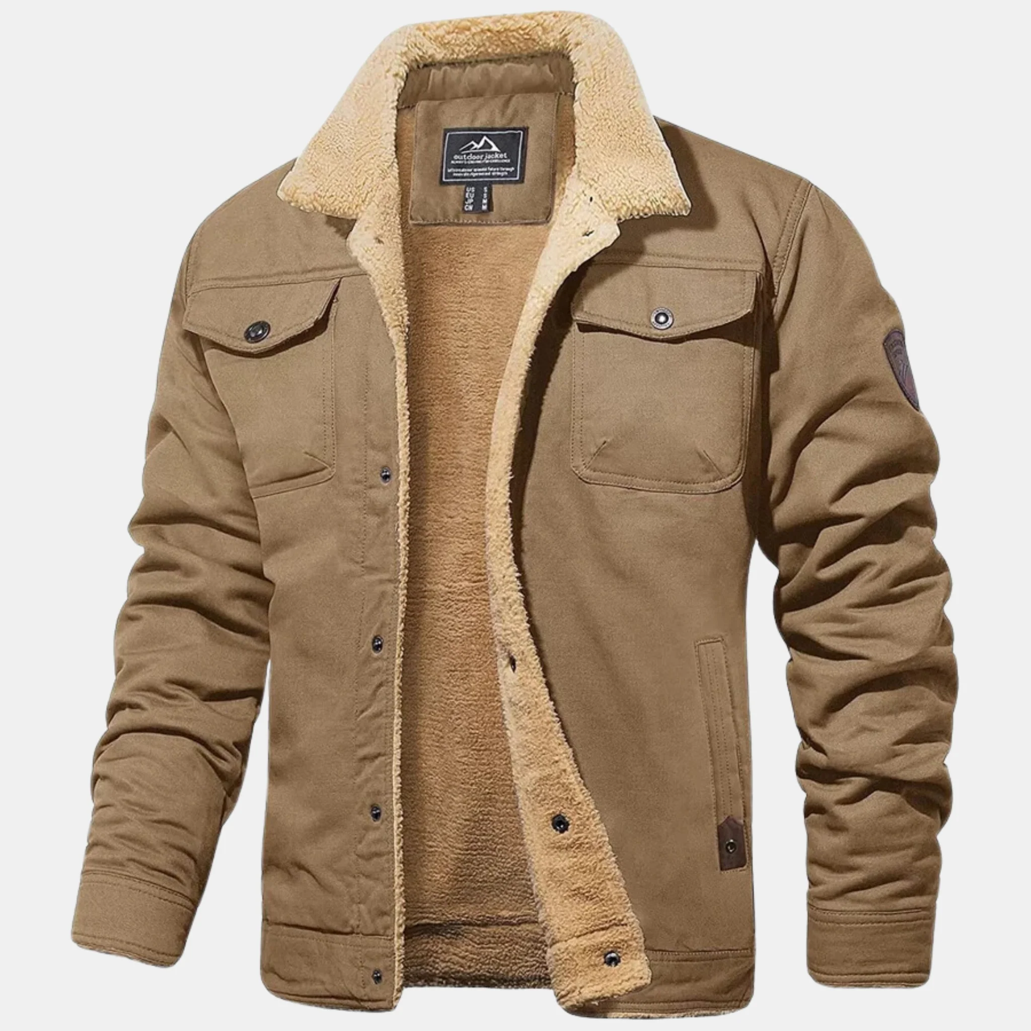 Veste bombardier classique vintage pour homme - Image 6